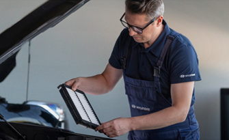 Проверка кондиционера Hyundai.